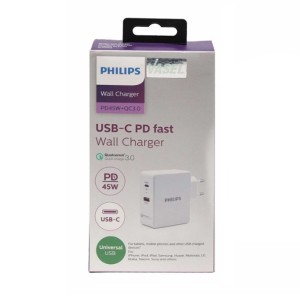 شارژر دیواری USB فیلیپس ULTRA FAST مدل DLP2509